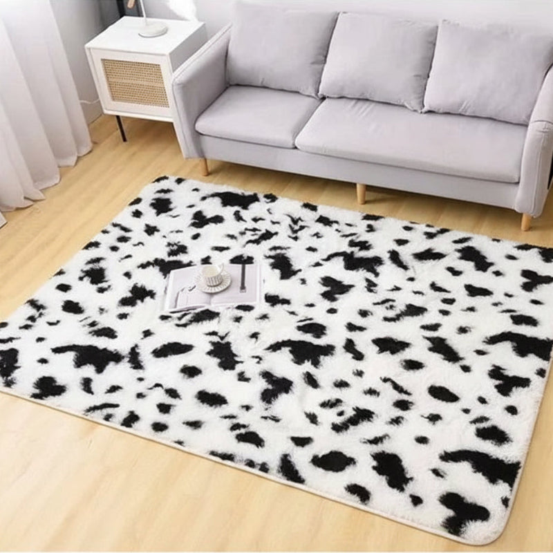 Tapis Fluffy Doux 5 × 8 Pour Salon, Chambre Ou Espace De Détente Confortable Et Élégant Rugs Electro Paris F