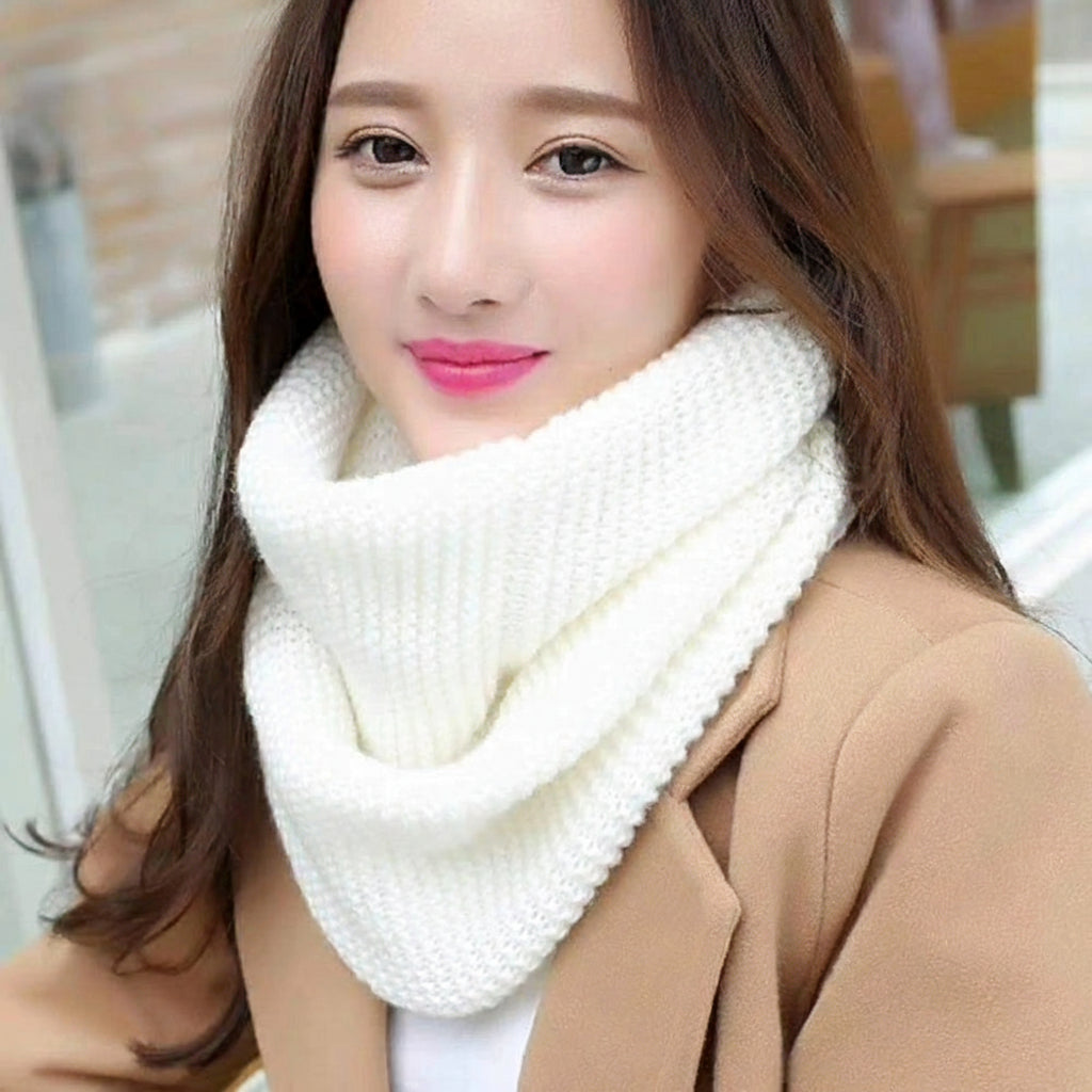 Foulard Chaud D’Hiver Et Accessoire De Mode Pour Style Et Confort Quotidiens Scarfs Electro Paris Blanc