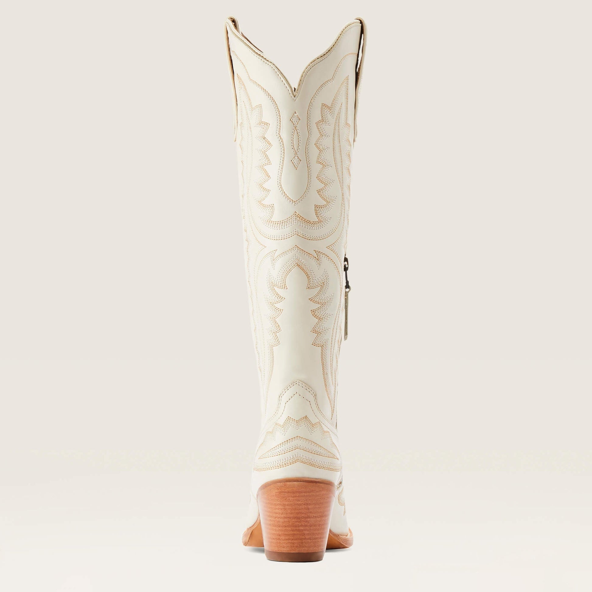 Bottes Western Style Cowgirl En Cuir Pleine Fleur Avec Fermeture Zippée Intérieure Et Talon Confortable Women Boots Electro Paris