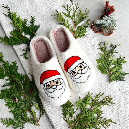 Chaussons de Noël Joyeux Avec Motifs Festifs Pour Confort Et Esprit Des Fêtes Slippers Electro Paris