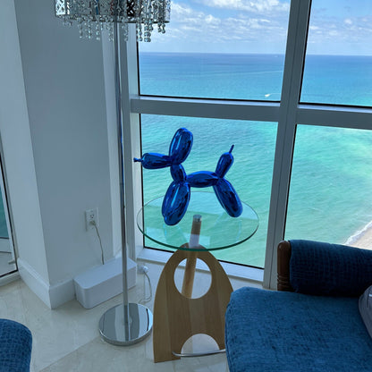 Figurine Chien Ballon Ludique – Sculpture en Résine pour Maison & Bureau Sculptures Electro Paris