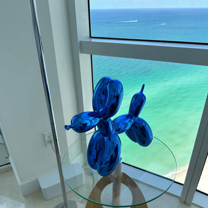 Figurine Chien Ballon Ludique – Sculpture en Résine pour Maison & Bureau Sculptures Electro Paris