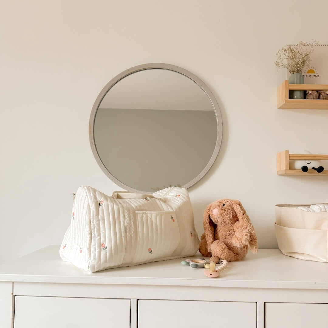 Sac Fourre-Tout Mom Essentials Duffle Avec Compartiments Pour Bébé Et Parents Doctor's bag Electro Paris Tulipe