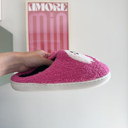 Chaussons Douillets Pour Femme Et Homme Avec Motif Fantômes Et Semelle Antidérapante Nordic Style Slippers Electro Paris