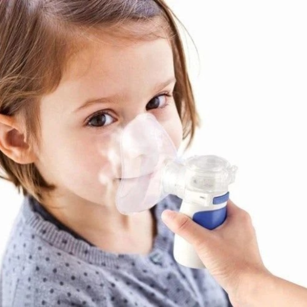 Inhalateur Portable – Nébuliseur Main pour Asthme et Respiration Health Care Electro Paris