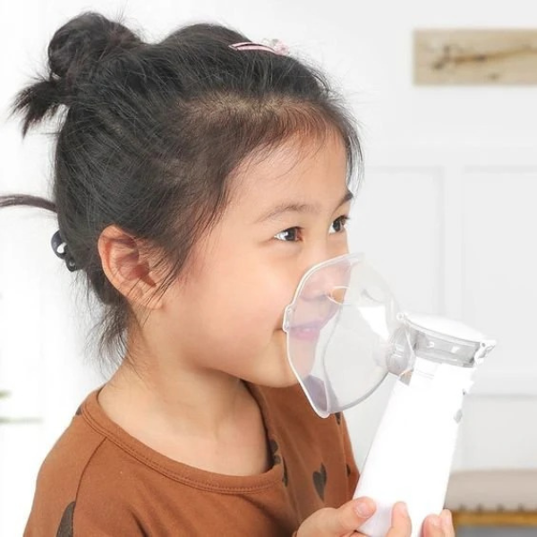 Inhalateur Portable – Nébuliseur Main pour Asthme et Respiration Health Care Electro Paris