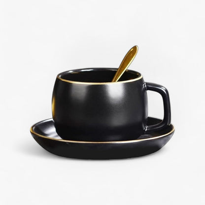 Tasse À Thé – Service En Porcelaine Fine Avec Tasses Et Soucoupes Élégantes Tea cup Electro Paris