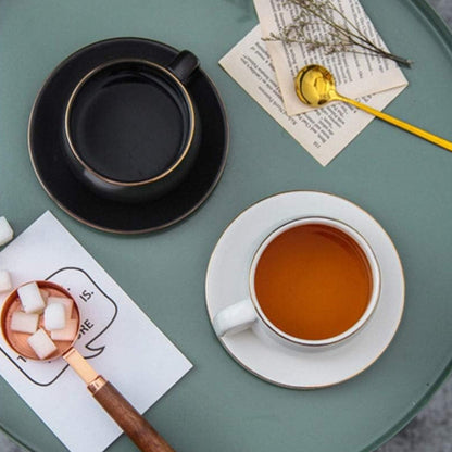 Tasse À Thé – Service En Porcelaine Fine Avec Tasses Et Soucoupes Élégantes Tea cup Electro Paris