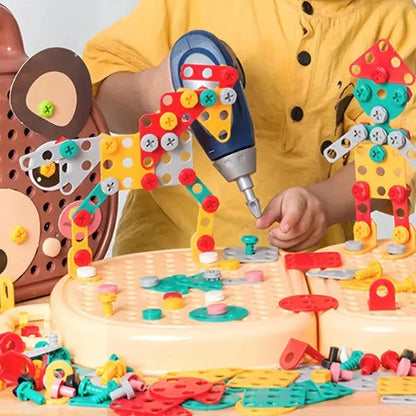 Tableau d'Activités Montessori pour Tout-Petits – Jouet Sensoriel en Bois pour l'Apprentissage Précoce Jouets éducatifs Electro Paris