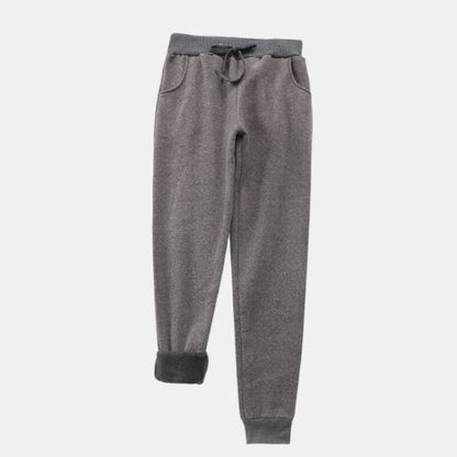 Jogging Luxe – Confort et Douceur en Cachemire Kleding voor vrouwen Electro Paris Gris foncé 32