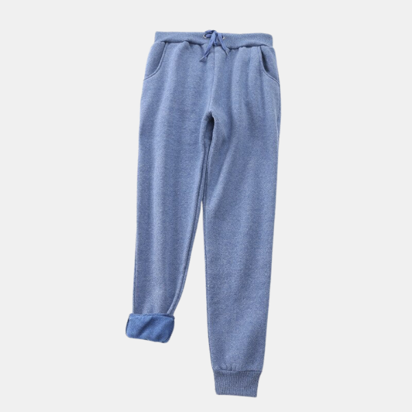 Jogging Luxe – Confort et Douceur en Cachemire Kleding voor vrouwen Electro Paris Bleu 32