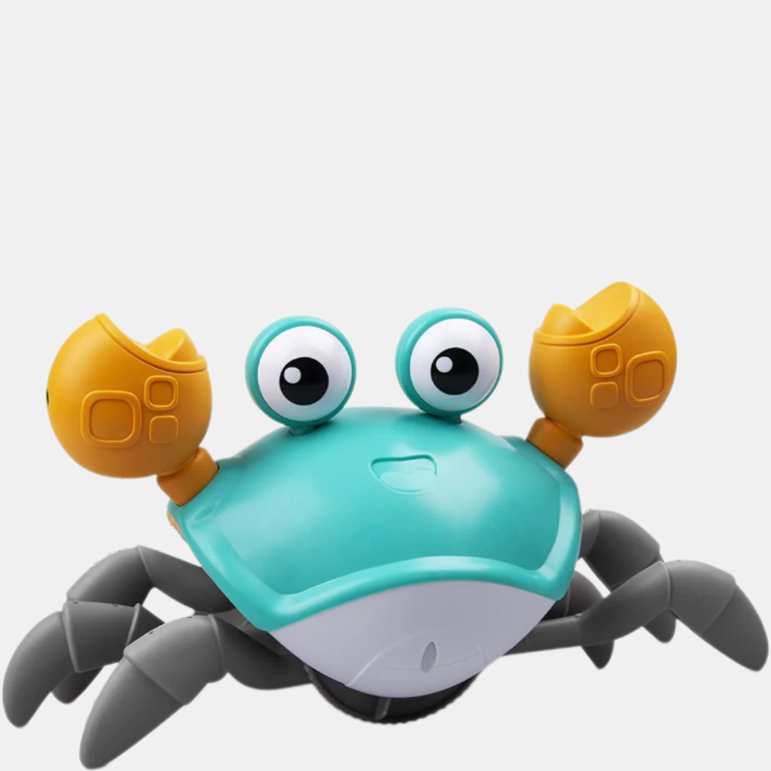 Jouet Crabe Interactif Roulant avec Lumières et Sons Toys & Games Electro Paris Bleu