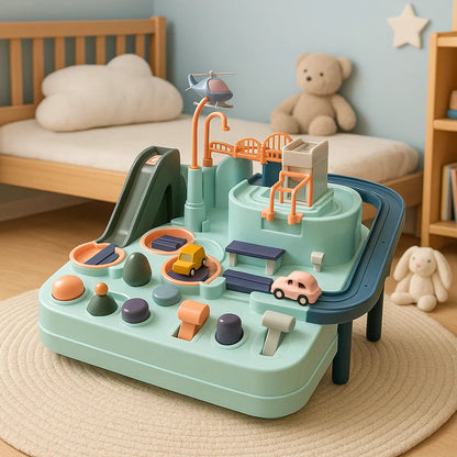 Circuit de Voiture Aventure Urbaine – Jouet Éducatif Interactif pour Tout-Petits Jouets d'apprentissage et éducatifs Electro Paris Émeraude