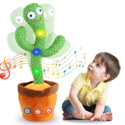 Peluche Cactus Dansant pour Enfants – Jouet Interactif qui Chante et Parle Peluches Electro Paris