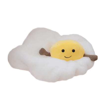 Jouet en Peluche Croissant Brezel – Doux Oreiller pour Enfants et Adultes Animaux en peluche et jouets en peluche Electro Paris Œuf (20X28cm)