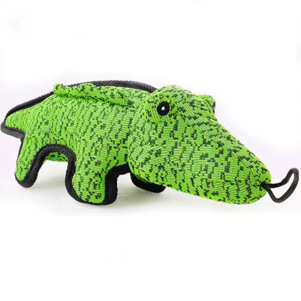 Jouet pour chiens en forme d’ours – résistant et interactif Indestructible & Interactive Bear Dog Toys For Heavy Chewers Electro Paris crocodile