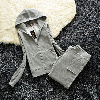 Ensemble de Jogging Juicy pour Femme 2-Piece Sets Electro Paris Gris S