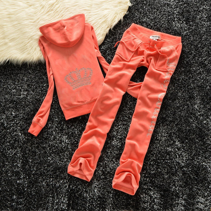Ensemble de Jogging Juicy pour Femme 2-Piece Sets Electro Paris Orange S