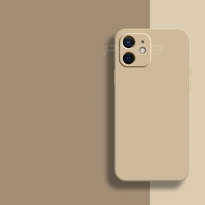 Étui En Silicone Liquide Souple Et Résistant Pour iPhone 11 12 Et 13 Mobile Phone Cases Electro Paris Kaki iPhone 13 Pro