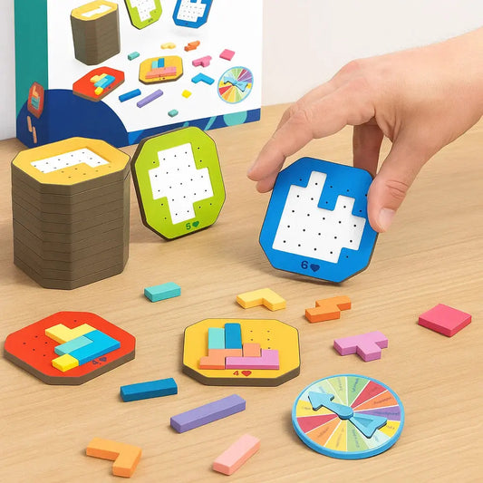 Jeu De Puzzle Logique Coloré Pour Enfants Et Adultes Pour Développer Créativité Et Réflexion Toys & Games > Puzzles > Jigsaw Puzzles > Educational Building Block Puzzles Electro Paris