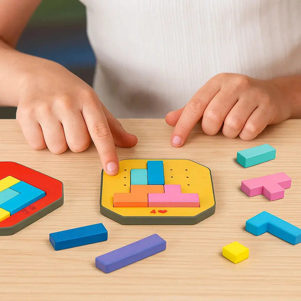 Jeu De Puzzle Logique Coloré Pour Enfants Et Adultes Pour Développer Créativité Et Réflexion Toys & Games > Puzzles > Jigsaw Puzzles > Educational Building Block Puzzles Electro Paris