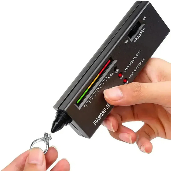 Kit de Test de Diamants – Stylo Vérificateur de Gemmes Précis avec Étui Portable Diamond Tester Electro Paris
