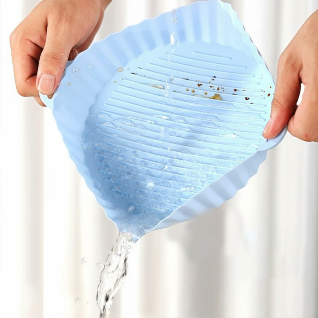 Friteuse À Air Chaud Panier En Silicone Réutilisable Air Basket Black Friday Deal Air fryer silicon Electro Paris