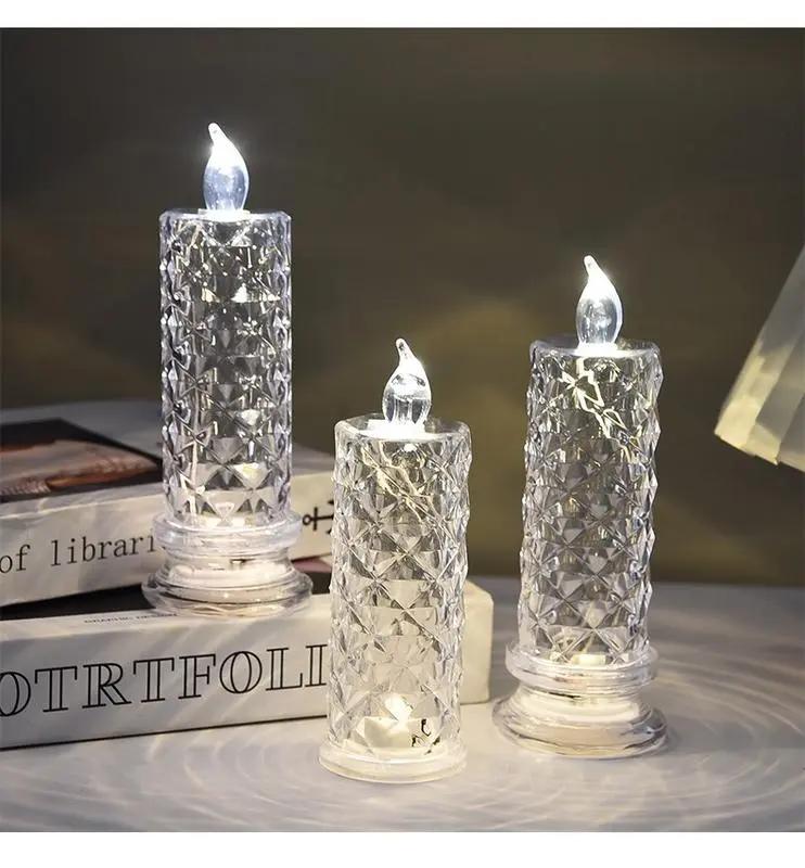 Bougies LED Décoratives Avec Effet Cristal Pour Une Ambiance Chaleureuse Et Sûre Toute L’Année Candle Electro Paris