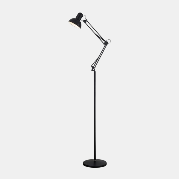 Lampadaire Nordique Mince avec Prise pour Coins de Lecture Modernes Lampes sur pied Electro Paris Noir 220V-240V