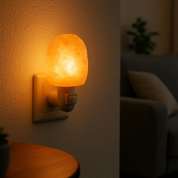 Lampe Cristal de Sel – Éclairage Naturel et Apaisant pour la Maison Electro Paris
