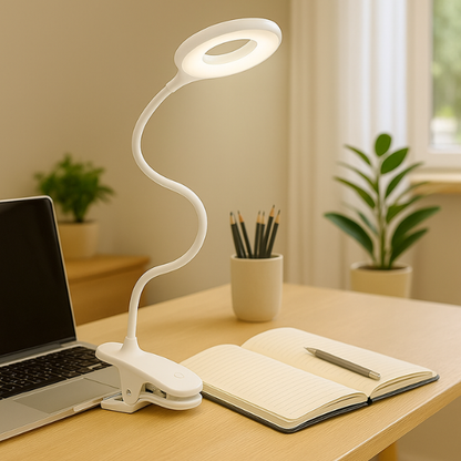 Lampe LED Clip & Col Flexible – Éclairage Rechargeable et Économique Electro Paris