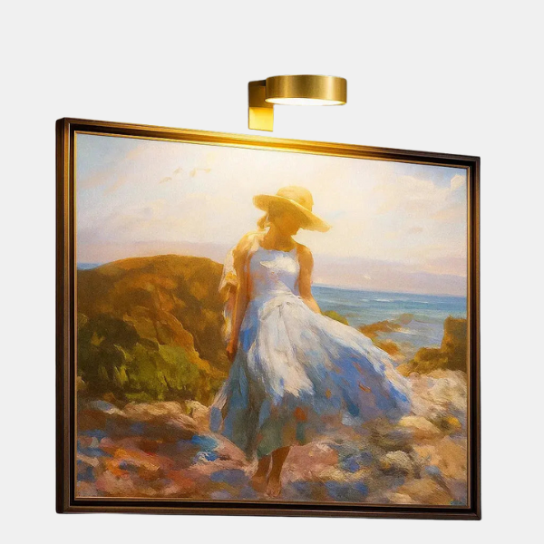 Lampe LED Magnétique – Sans fil, Dimmable et Facile à Installer Electro Paris Or