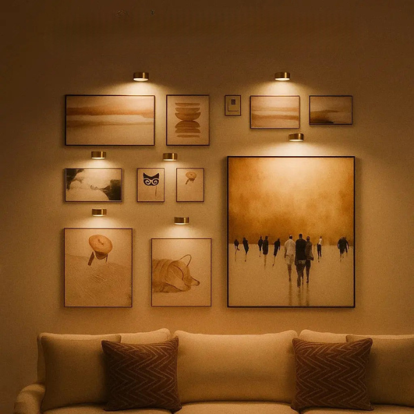 Lampe LED Magnétique – Sans fil, Dimmable et Facile à Installer Electro Paris