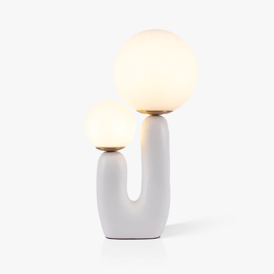 Lampe de Table Sculpturale Oo pour un Éclairage Texturé et Naturel Éclairage Electro Paris