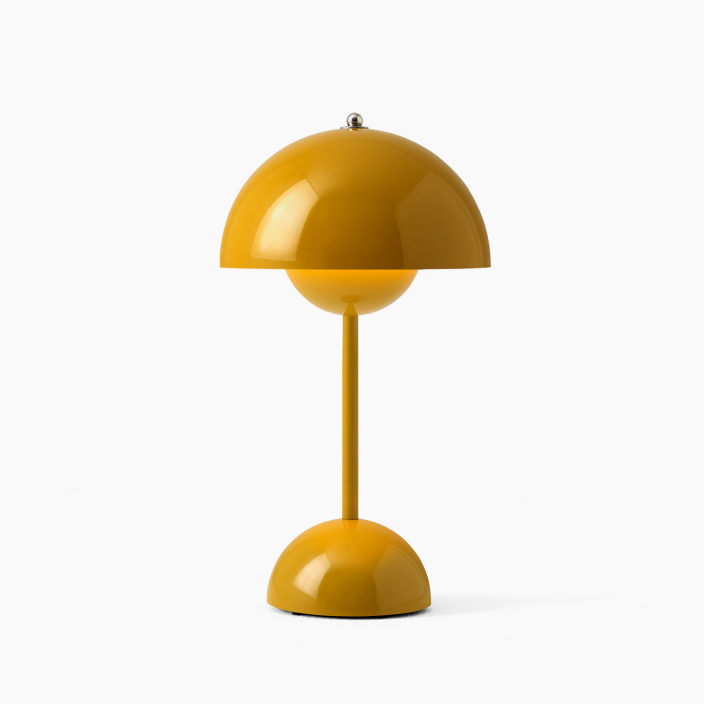 Lampe de Table Champignon Moderne avec Variateur Tactile pour Éclairage de Salon Chevet Lampes de table Electro Paris Jaune