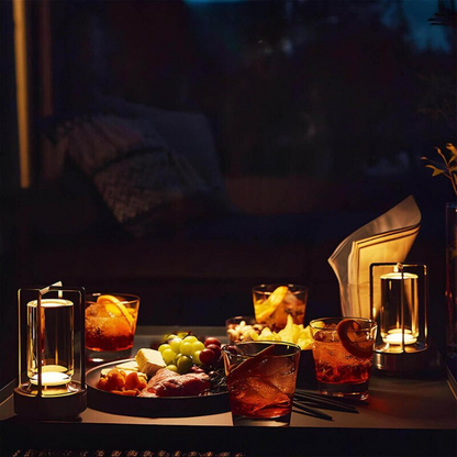Lampe de Table Sans Fil Étanche en Cristal avec Variateur Tactile pour Éclairage Intérieur Extérieur Éclairage Electro Paris