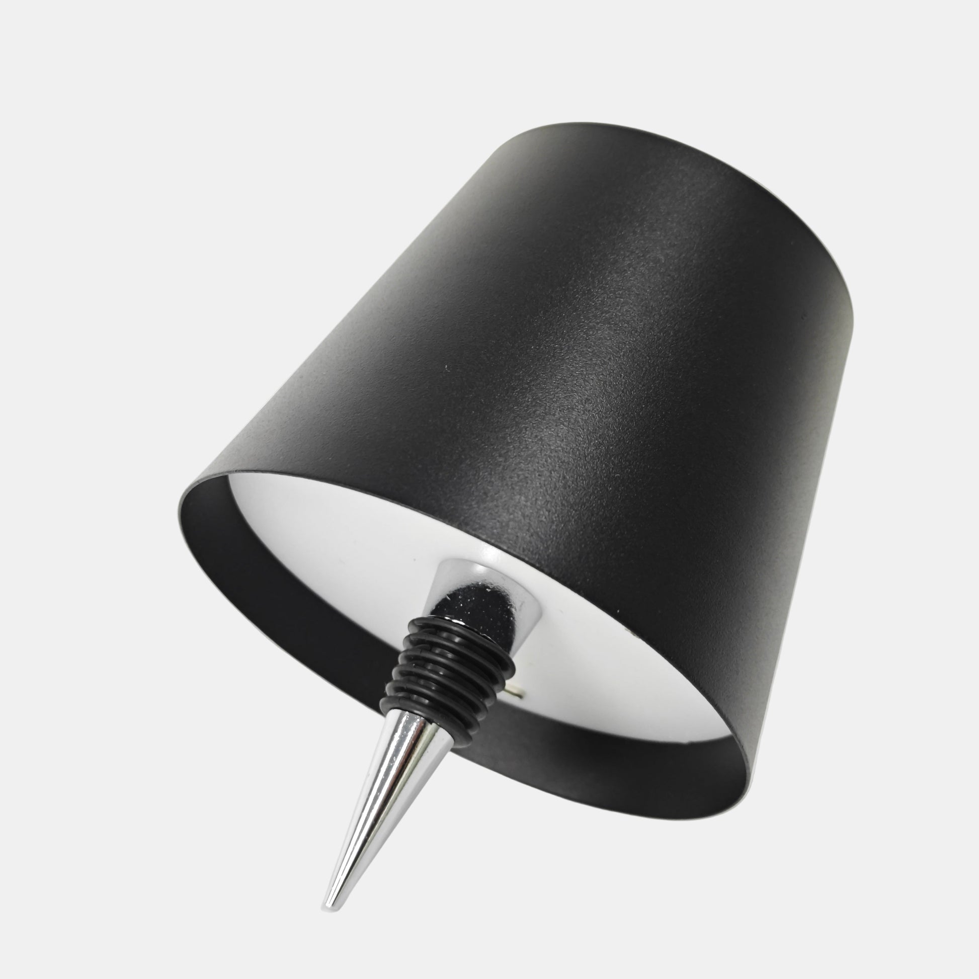 Lampe Bouteille LED avec Modes de Lumière Réglables Lampe de table Electro Paris Noir