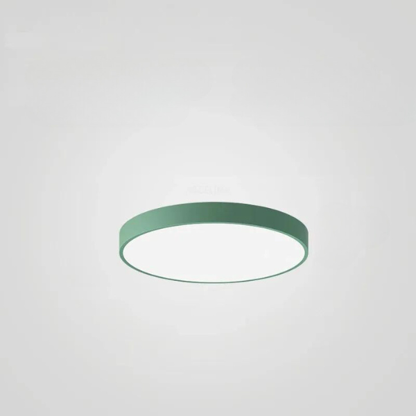 Plafonnier LED Multicolore à Ambiance Personnalisable Plafonnier Electro Paris Vert 23cm Blanc froid - Pas de RC