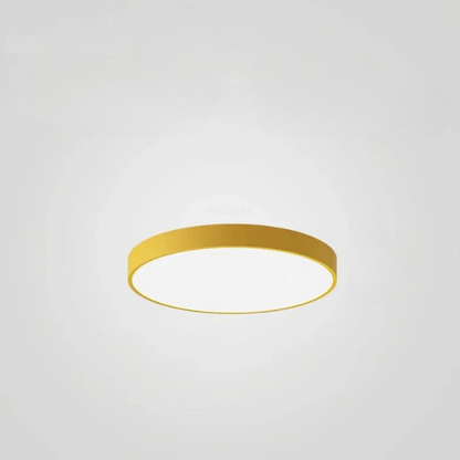 Plafonnier LED Multicolore à Ambiance Personnalisable Plafonnier Electro Paris Jaune 23cm Blanc froid - Pas de RC