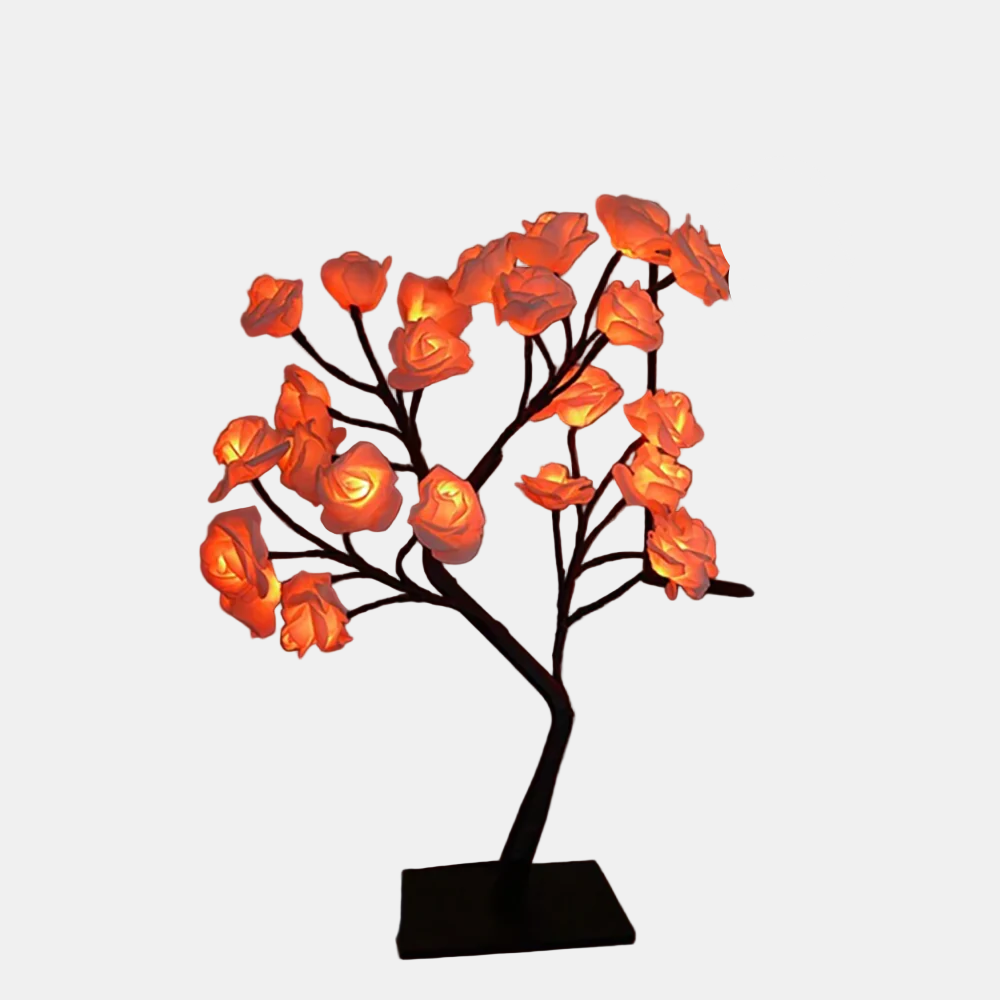 Lampe Arbre de Roses pour une Ambiance Élégante Lampe de table Electro Paris Rouge