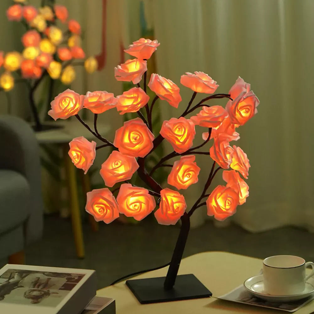 Lampe Arbre de Roses pour une Ambiance Élégante Lampe de table Electro Paris