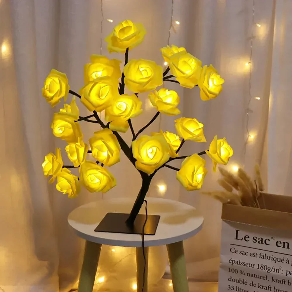 Lampe Arbre de Roses pour une Ambiance Élégante Lampe de table Electro Paris