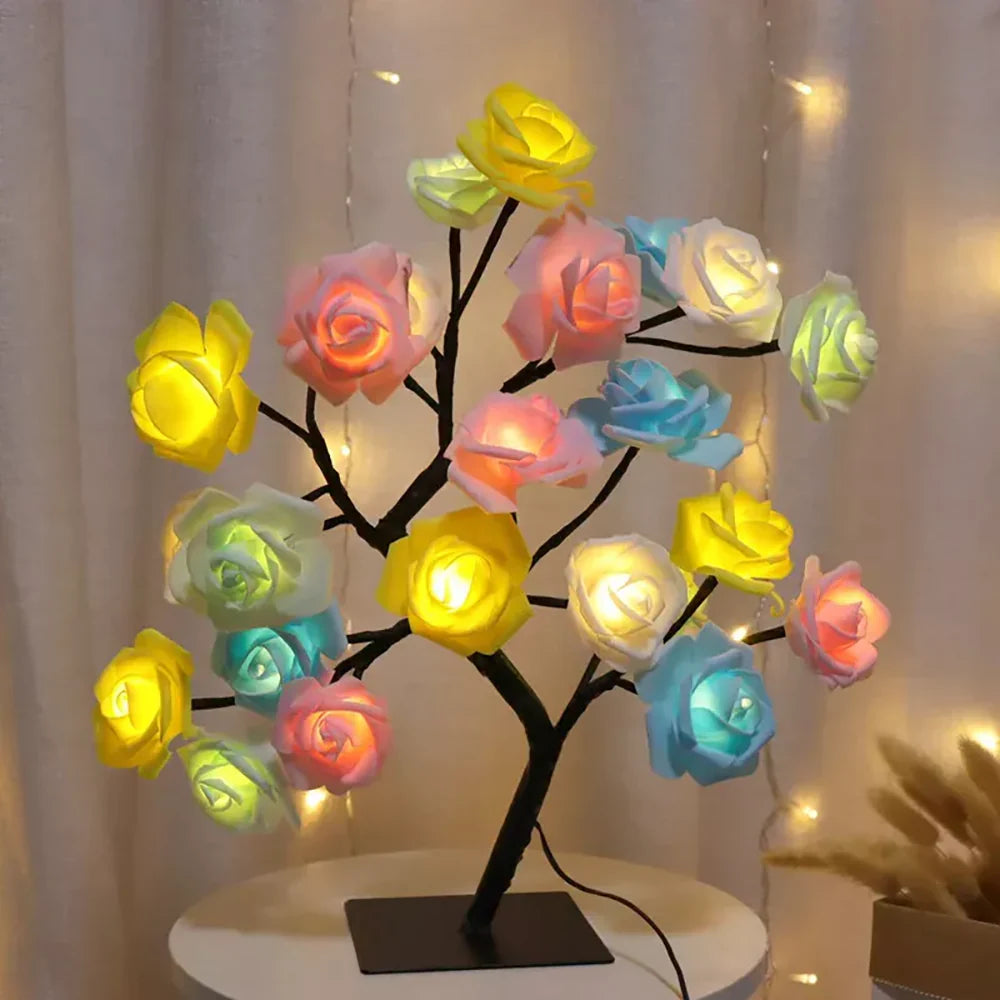 Lampe Arbre de Roses pour une Ambiance Élégante Lampe de table Electro Paris