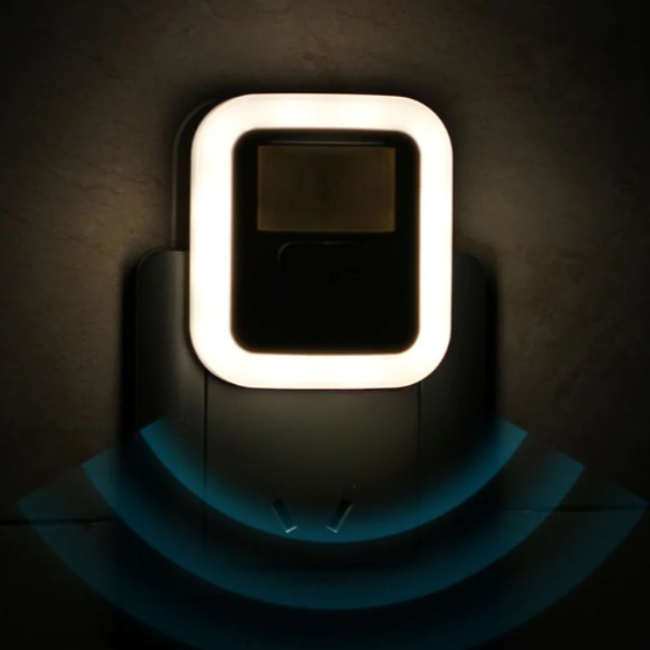 Veilleuse LED à Détecteur de Mouvement, Rechargeable pour Éclairage Automatique Éclairage Electro Paris Default