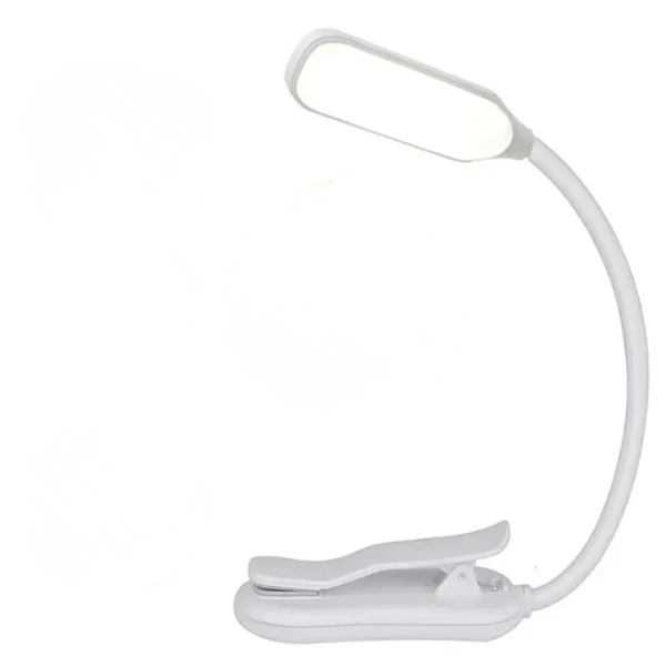 Lampe LED de Lecture à Intensité Réglable Gadgets Electro Paris Blanc