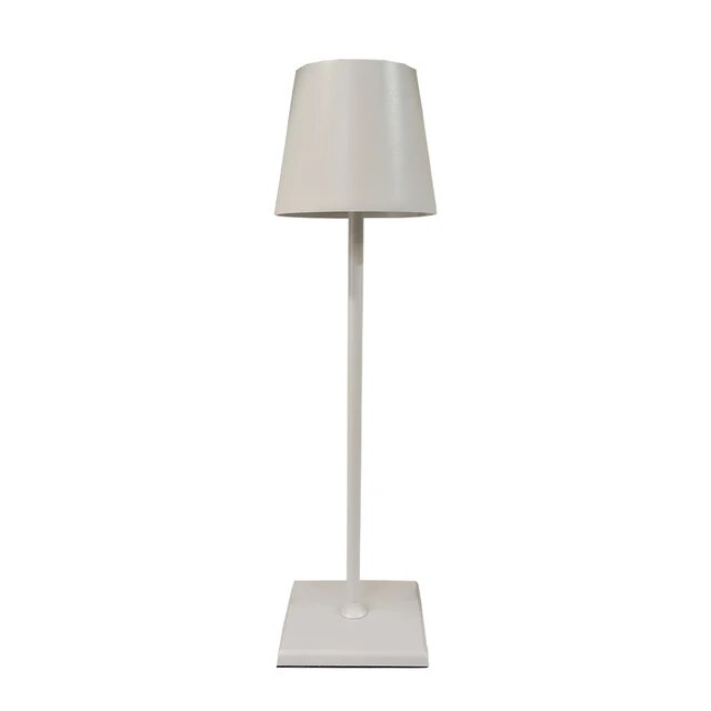 Lampe de table sans fil Crystal avec commande tactile pour éclairage intérieur et extérieur Éclairage Electro Paris Blanc
