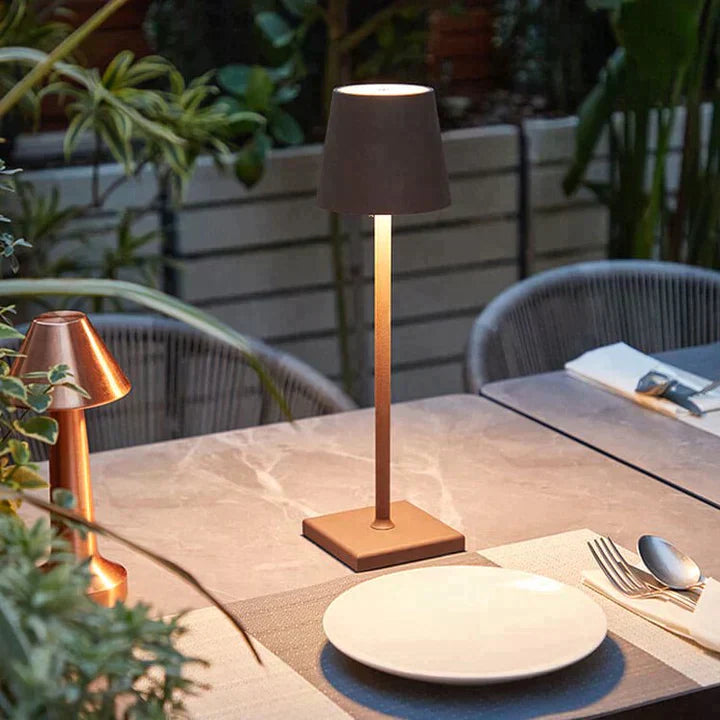 Lampe de table sans fil Crystal avec commande tactile pour éclairage intérieur et extérieur Éclairage Electro Paris