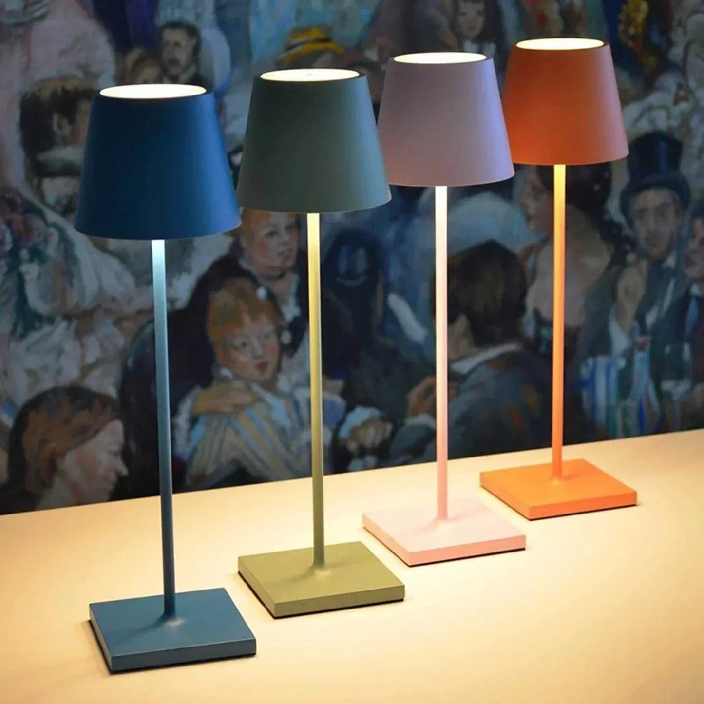 Lampe de table sans fil Crystal avec commande tactile pour éclairage intérieur et extérieur Éclairage Electro Paris