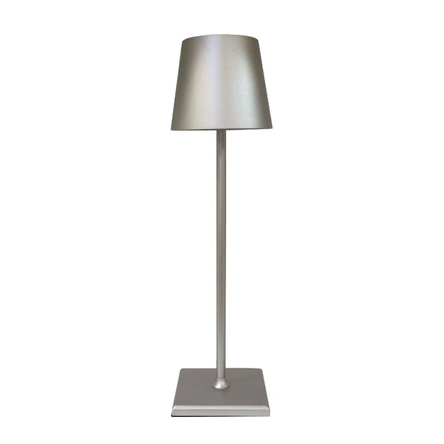 Lampe de table sans fil Crystal avec commande tactile pour éclairage intérieur et extérieur Éclairage Electro Paris Argent