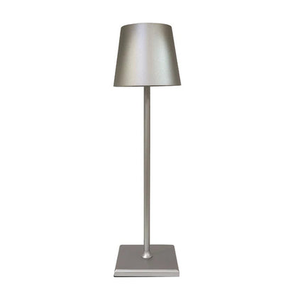 Lampe de table sans fil Crystal avec commande tactile pour éclairage intérieur et extérieur Éclairage Electro Paris Argent